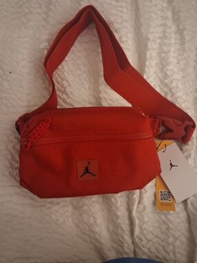 Jordan Orange Jumpman Waist/Shoulder Bag